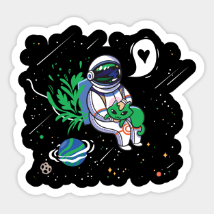 Space Cat Sticker